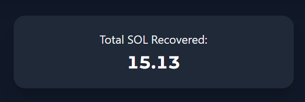 solchekers's tweet photo. 15 SOL !  

We’re returning your SOL locked in rent one by one! 

It’s easy: visit Solchekers to scan your wallet 
Check up to 10 addresses without connecting at https://t.co/JC5EpEj5lO

Just hit CLAIM and reclaim the SOL that’s been sitting useless. Get what’s yours! https://t.co/hEo3V2QVMH