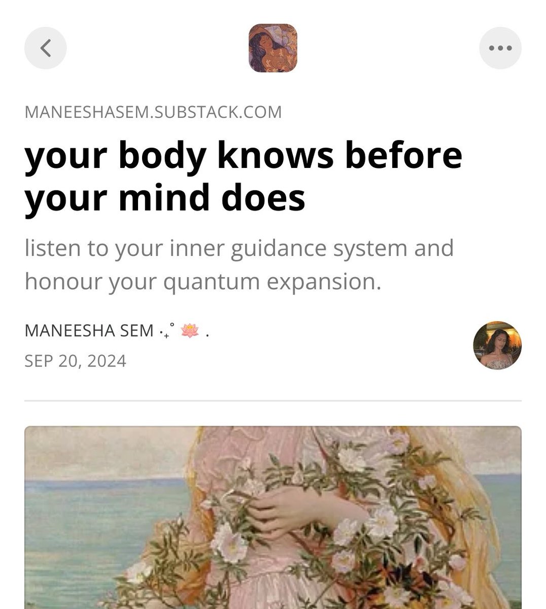 · maneesha · tweet media