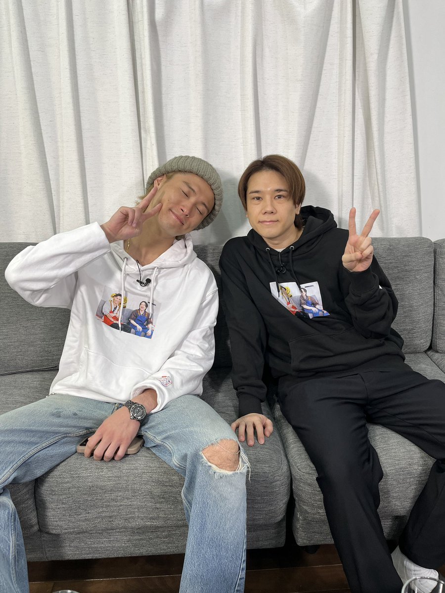 橋本良亮・五関晃一「はしごのみ」　番組公式 tweet media