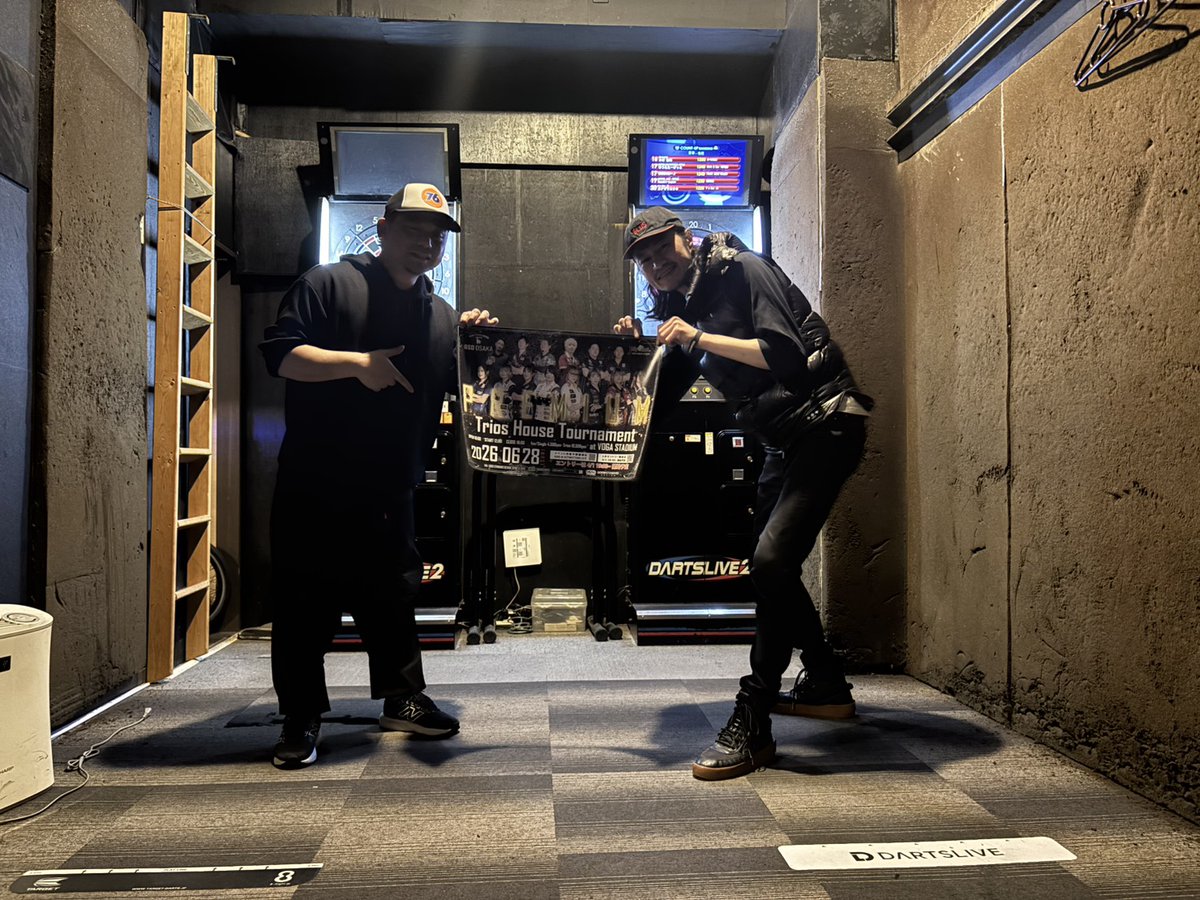 shootersnite's tweet image. 6/28 開催！
GSD OSAKA
『 P R E M I U M 』
Promoted by Jelly Shot

ポスターを「hangover梅田お初天神」様にお届けできました。

エントリーは4/1 19:00から。

ぜひﾁｪｯｸお願いします

📍hangover梅田お初天神
search.dartslive.com/jp/shop/9f079a…

#JellyShot
instagram.com/jellyshot_offi…