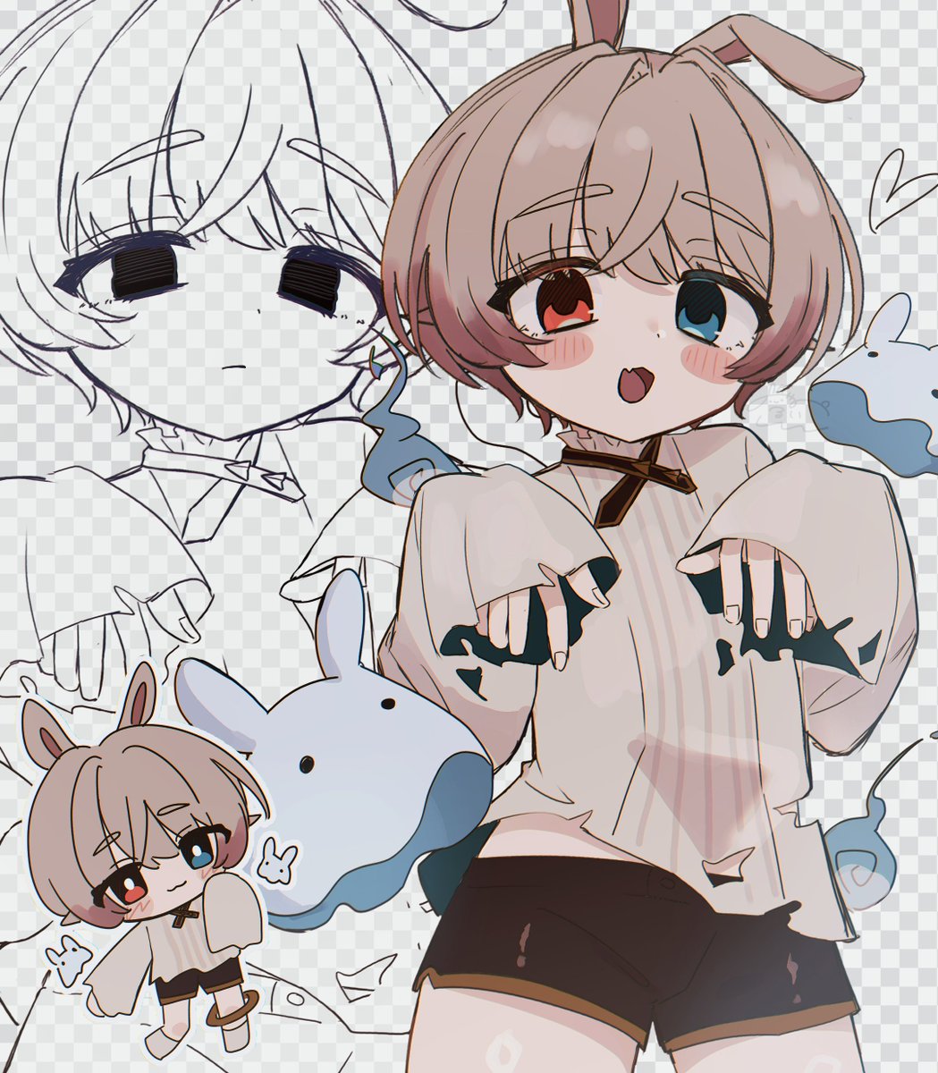 乃々間るい ｜ 幽霊少年Vcreator tweet media