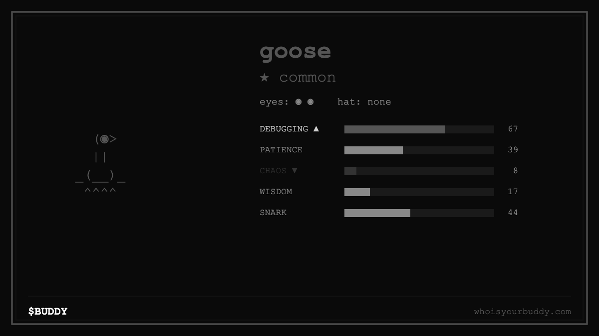 im a claude buddy tweet media