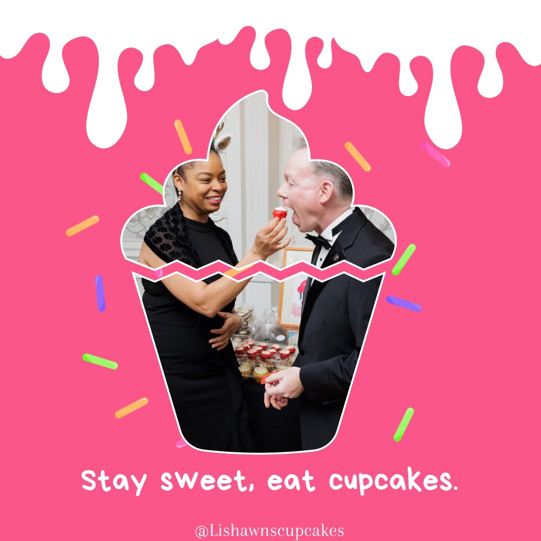Lishawnscupcake's tweet image. Happy Tuesday!! 

This is a gentle reminder to stay sweet and eat Lishawn’s cupcakes. Cheers. 😊🧁❤️😋🥳

#lishawnscupcakes
#cupcakes
#lishawn
#sweet
#eat