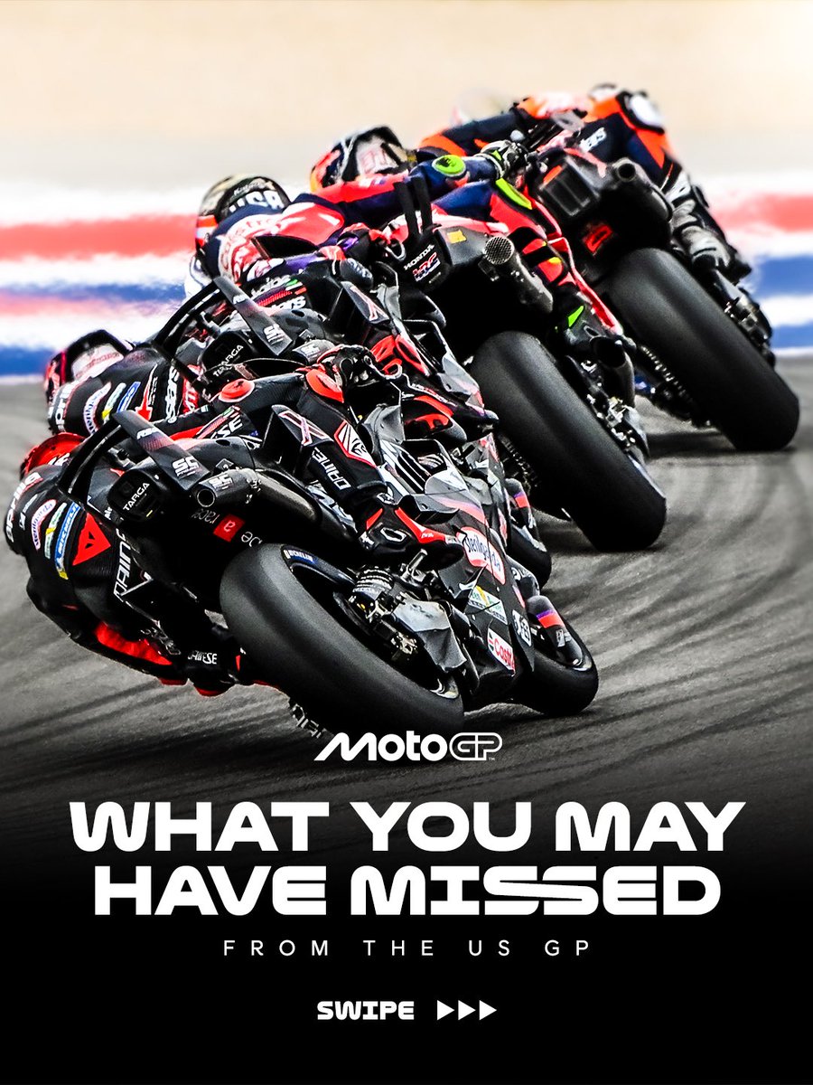MotoGP's tweet image. It was definitely a #USGP 🇺🇸 to remember ✨

#MotoGP