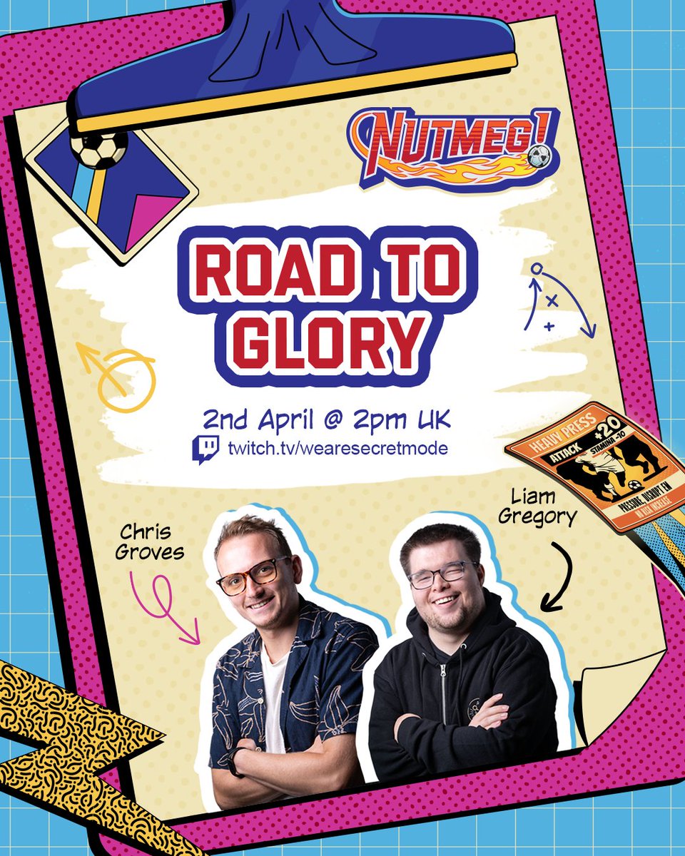 NUTMEG! ⚽🥅 out now on Steam! tweet media