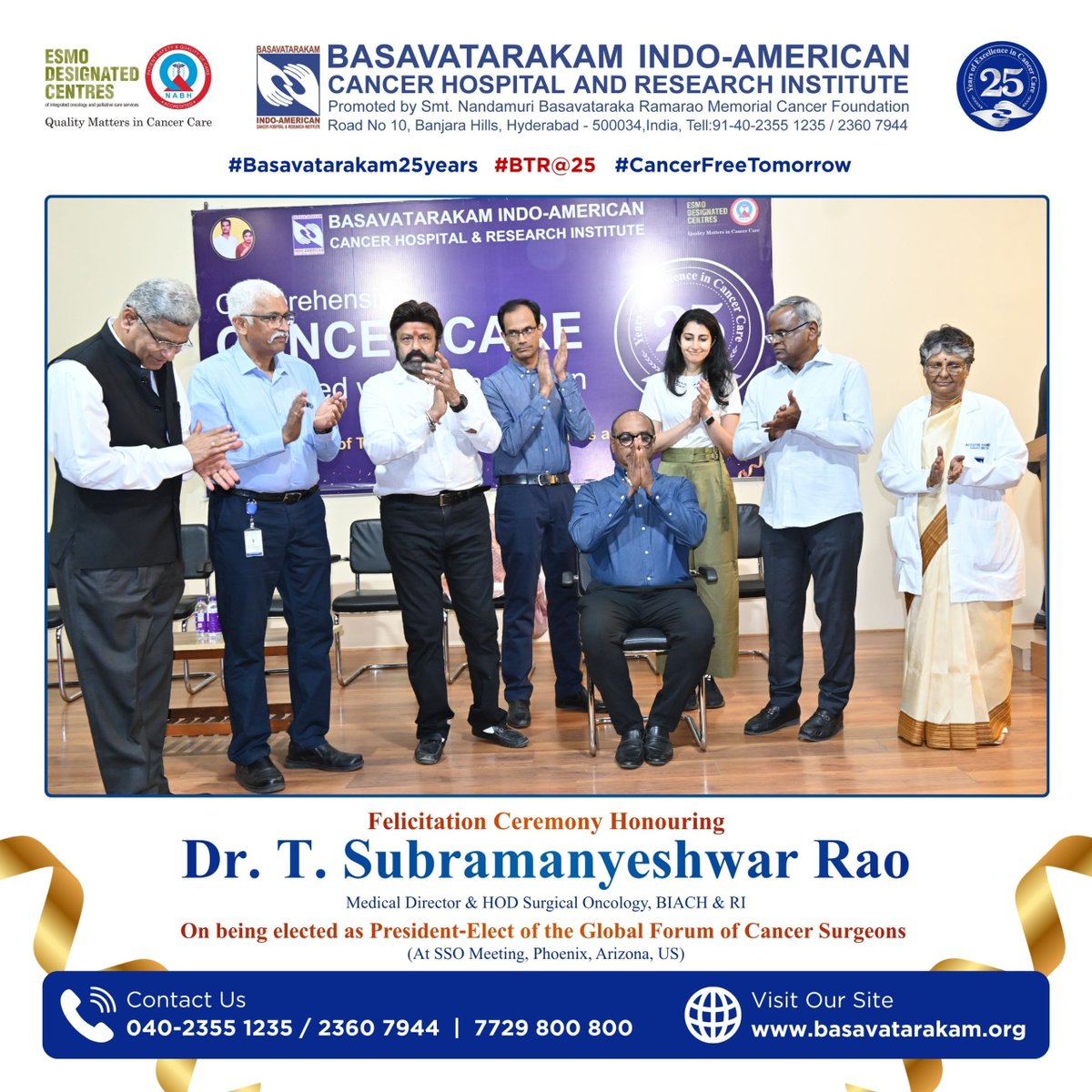 Basavatarakam Indo American Cancer Hospital tweet media
