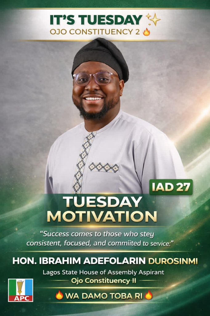 Ibrahim Adefolarin Durosinmi Media tweet media