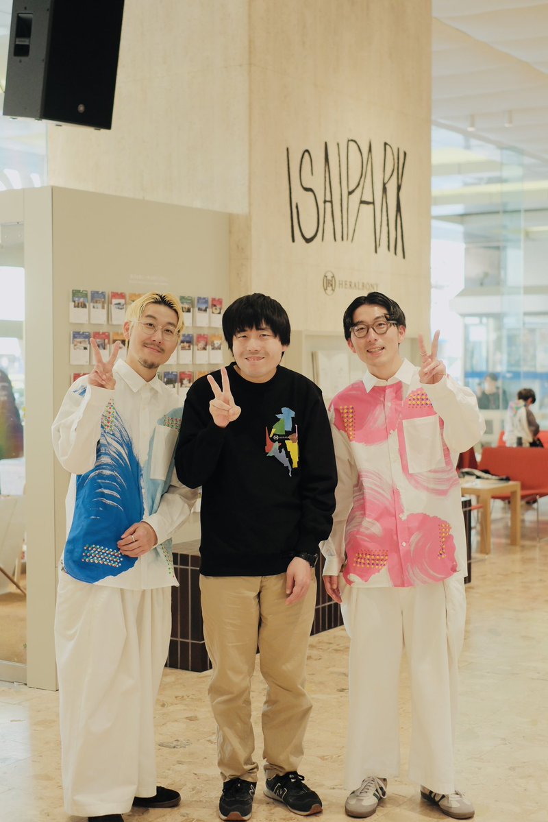 松田崇弥・文登【ヘラルボニー / HERALBONY｜双子起業家】in 盛岡・銀座・パリ tweet media