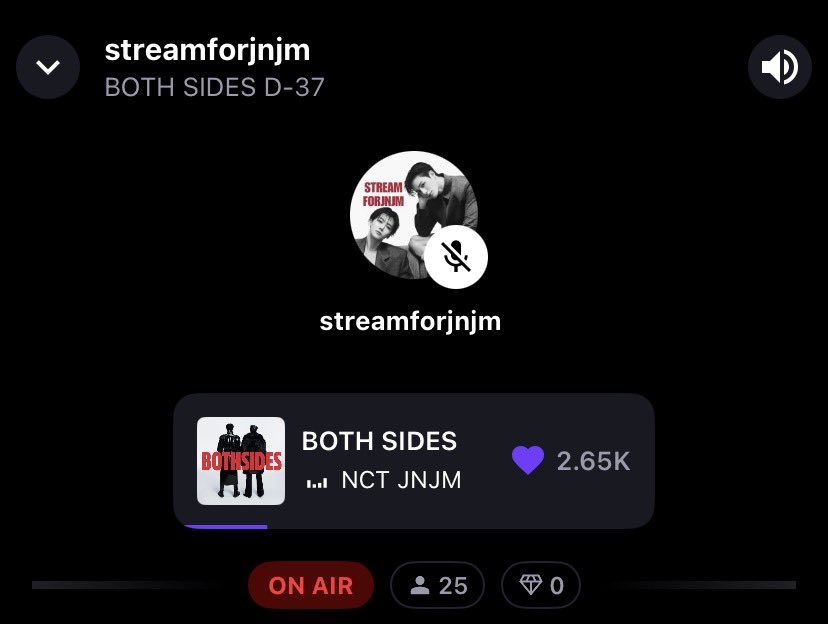 STREAM FOR JNJM tweet media
