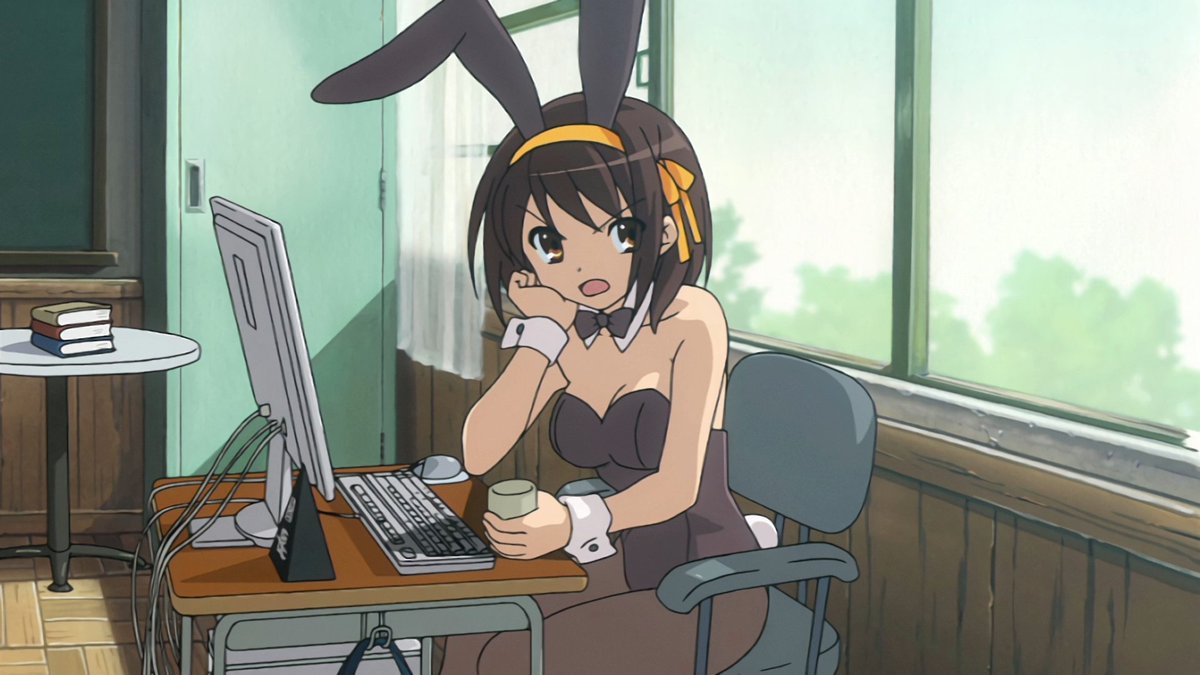 涼宮ハルヒ Suzumiya Haruhi bot tweet media