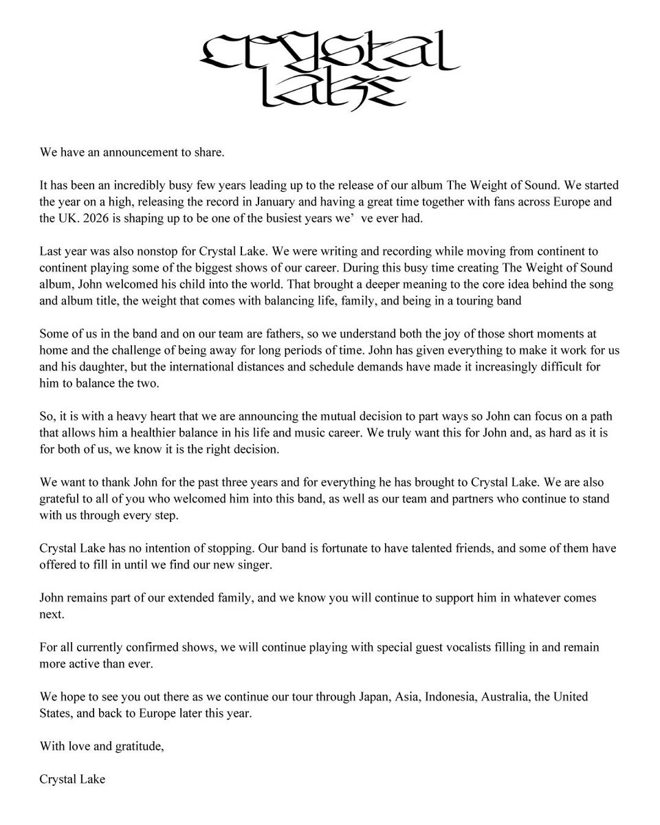 Crystal Lake tweet media