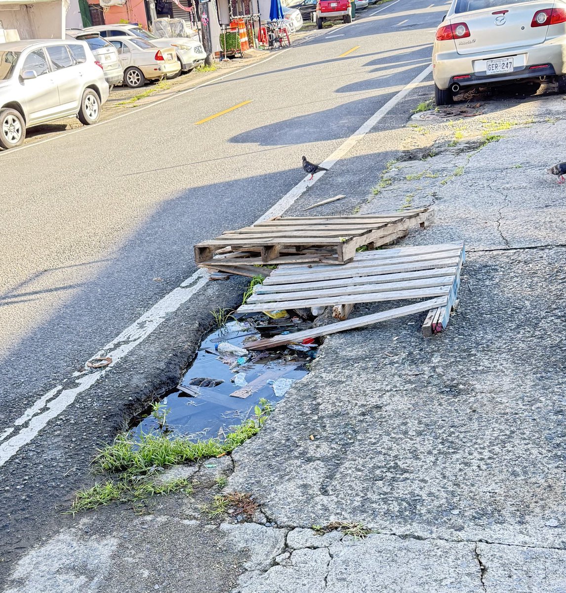 Oye <a href="/DTOP/">DTOP</a> para cuando arreglan esto en la Calle Juan Ponce De León?