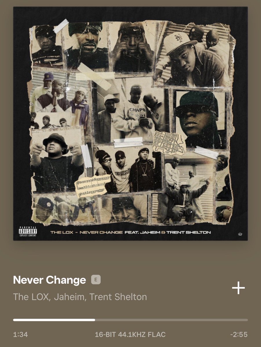 Man why the Lox and Jaheim go so hard on this and not to mention all the other Hiphop OGs that have released music lately