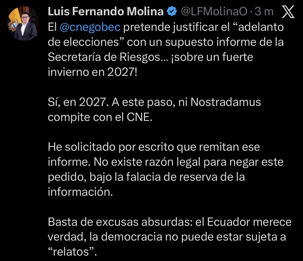 Ecuadorinmediato tweet media