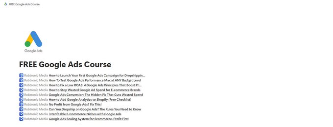 Robin Tesselaar | Google Ads + Merchant Fix tweet media