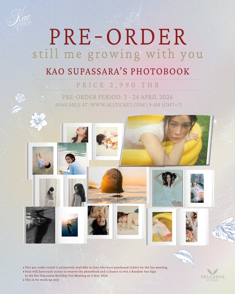 KaoSupassra Official page tweet media