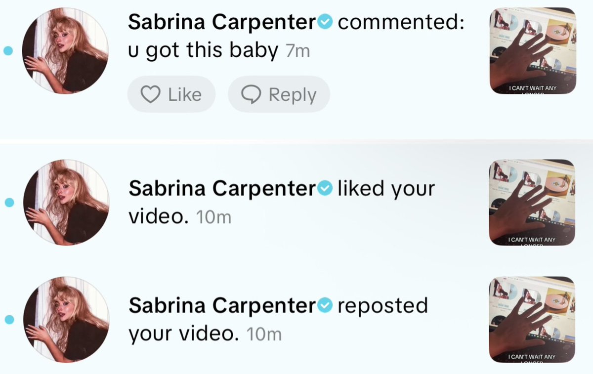 𝑨𝒏𝒇𝒊𝒔𝒂 🐾 called baby by sabrina tweet media