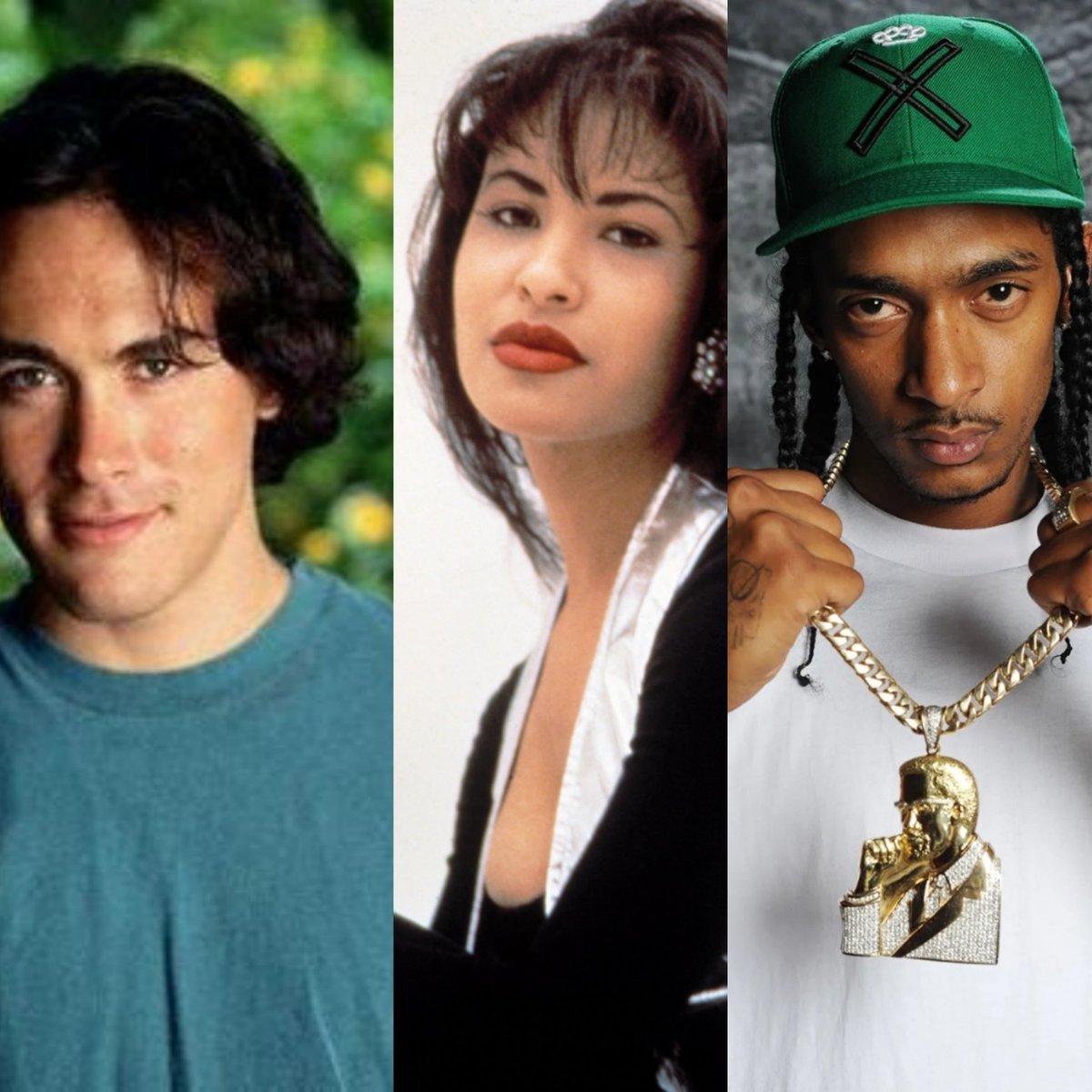 chrisgb002000's tweet photo. #OTD #BrandonLee #Selena &amp; #NipseyHussle died #RIPBrandonLee #RIPSelena #RIPNipseyHussle https://t.co/yTfHQdDDMM
