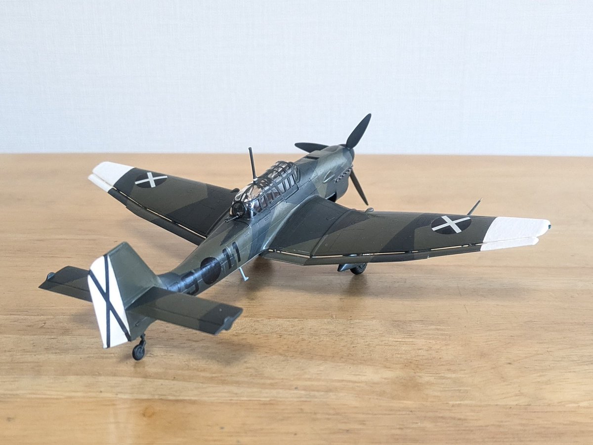wd_ut's tweet photo. フジミ 1/72 Ju87B-1
フジミ 1/72 Ju87D-8
#今月作ったプラモ晒そうぜ https://t.co/O8Dm67Idqf