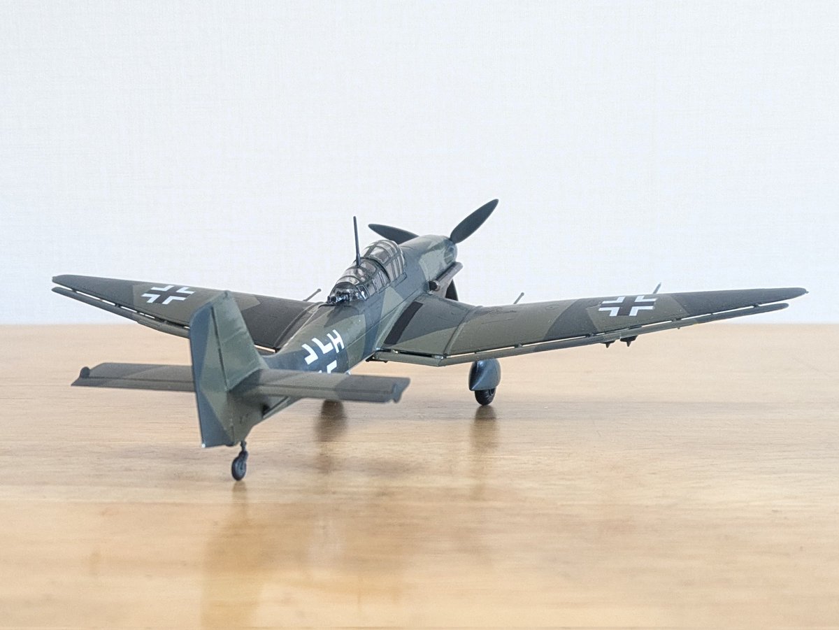 wd_ut's tweet photo. フジミ 1/72 Ju87B-1
フジミ 1/72 Ju87D-8
#今月作ったプラモ晒そうぜ https://t.co/O8Dm67Idqf