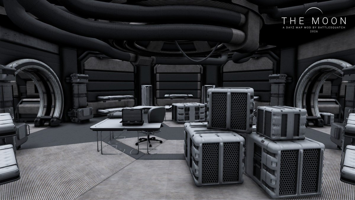 battlesquatch's tweet image. it's not sci-fi if there isn't at least one cable hanging from the ceiling

◐ #DayZ #MoonMap