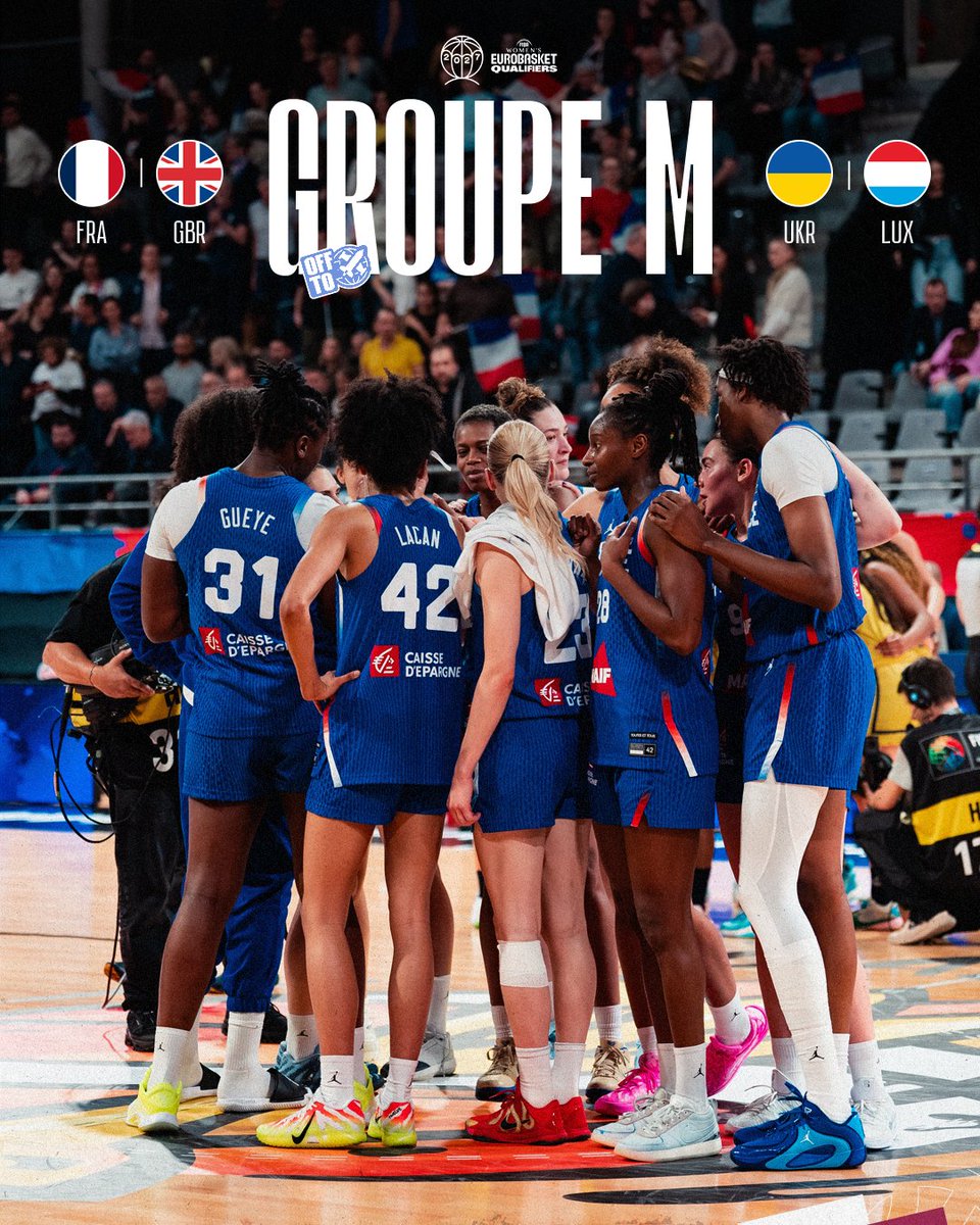 Équipes de France de Basket tweet media