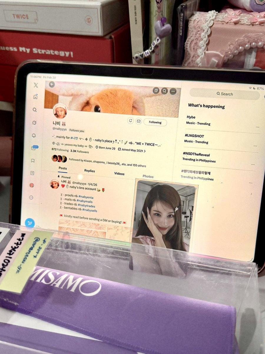 나비 🐰 tweet media