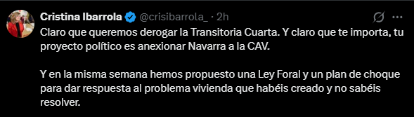 josebaasiron's tweet photo. Si conocieras un poco la historia de Navarra ya sabrías que las "anexiones" se han orquestado y ordenado siempre desde el sur.
Por lo demás, tú sigue con la Transitoria Cuarta, mientras gestionamos la ciudad.
#Pataleta https://t.co/PtCDW2ri31