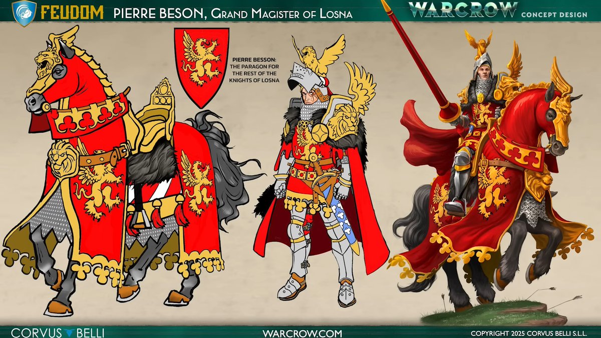 ontabletop's tweet image. Dive into what's new for the Fantasy world of #Warcrow later this year with Hoopoe and a deep dive as part of the AdeptiCon Seminar 2026 - catch up here beastsofwar.com/news/catch-up-…