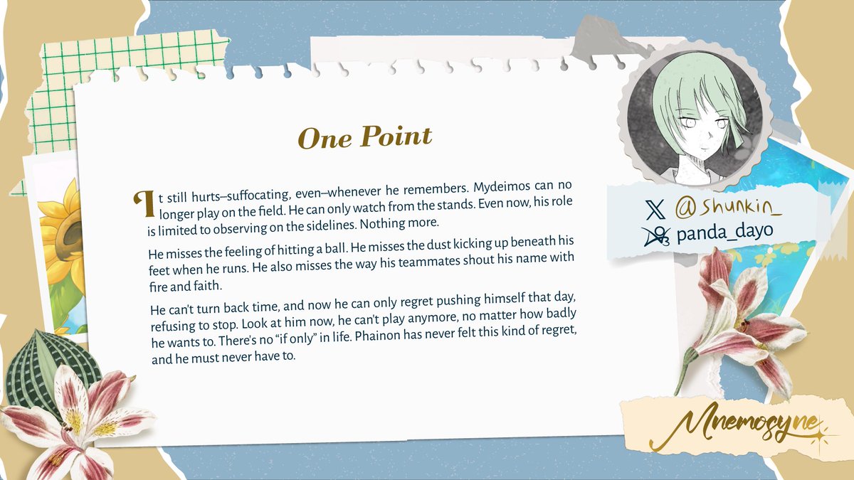 Mnemosyne - Phaidei Anthology CF22 tweet media