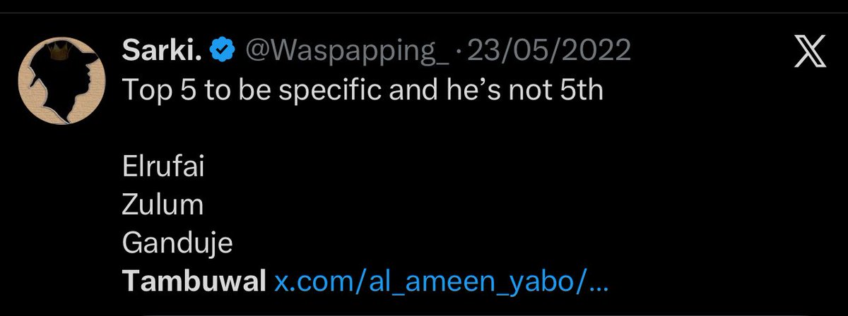 Duke Of Nigeria. tweet media