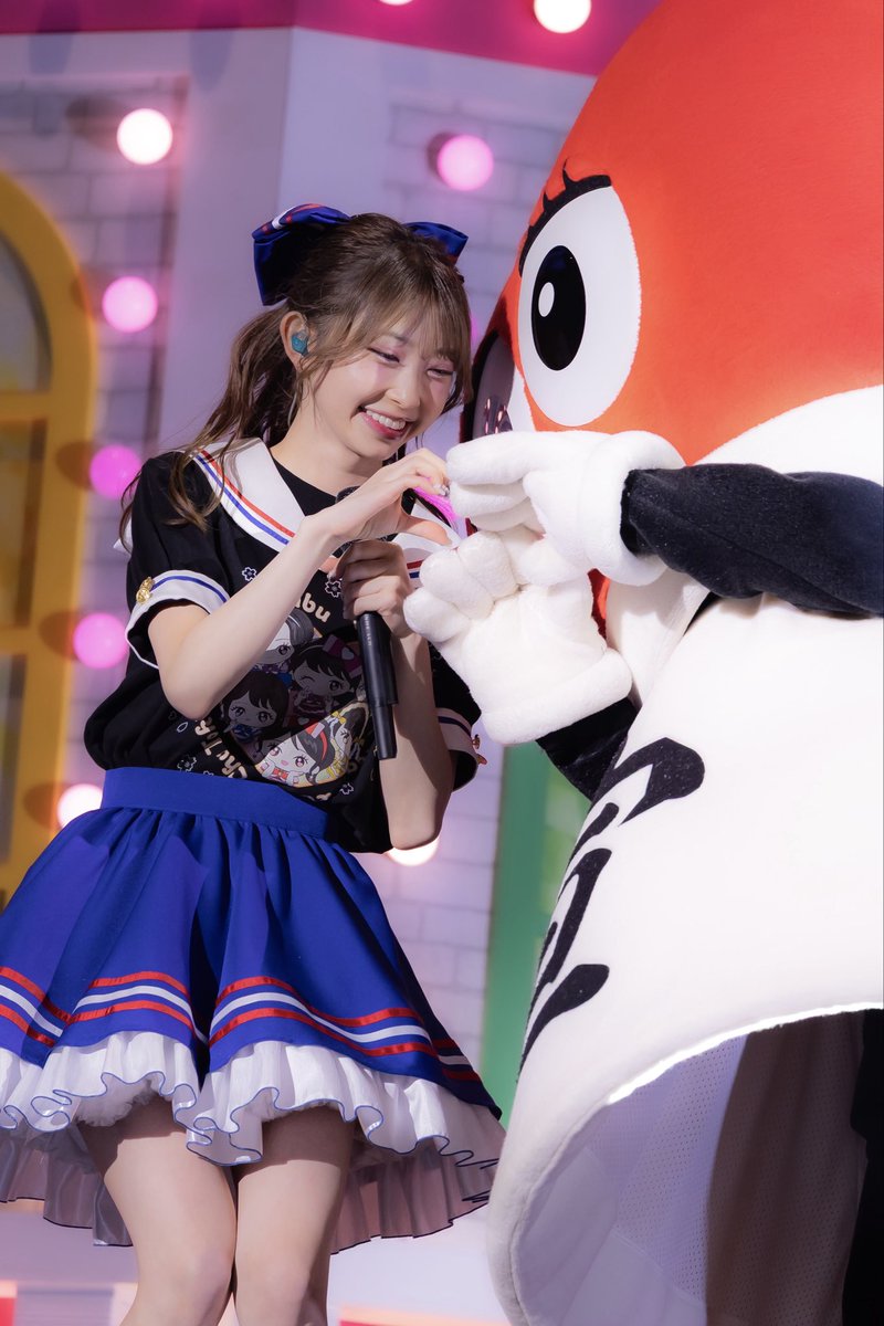 tentere2004's tweet photo. 20260329 パブりんとハートをつくるかなみん💙 #とき宣晴れ舞台2026 #超ときめき宣伝部 #辻野かなみ https://t.co/WDrXAjJbOM