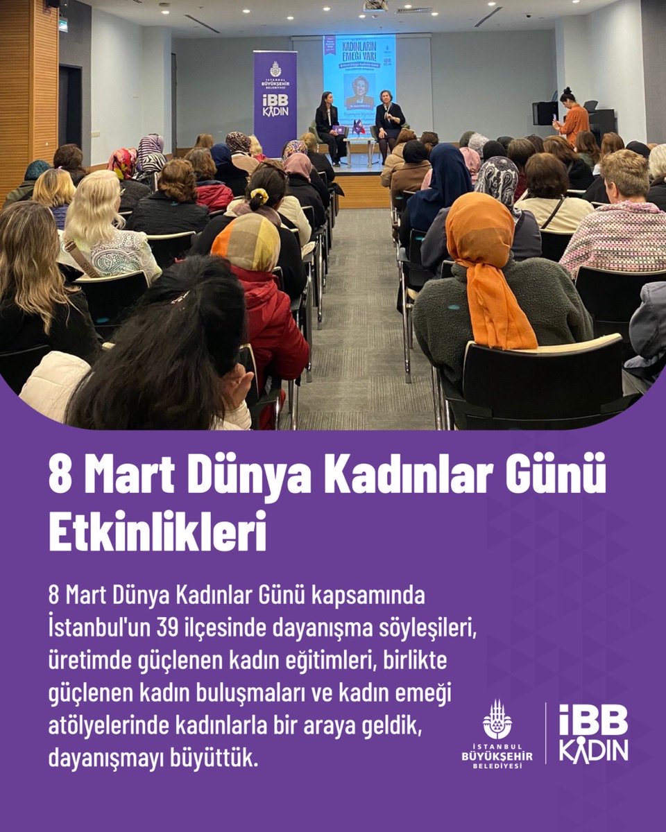 İBB Kadın tweet media