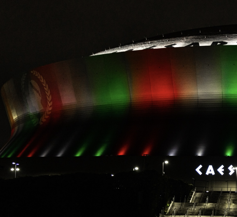 ChrisVaccaro's tweet image. Last night on the #Superdome in #NewOrleans ... #Saints are all in on the new NFL Global Markets Program. The potential is incredible. Forza. 🇮🇹
