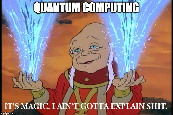 The most obvious runner today
$Qubits