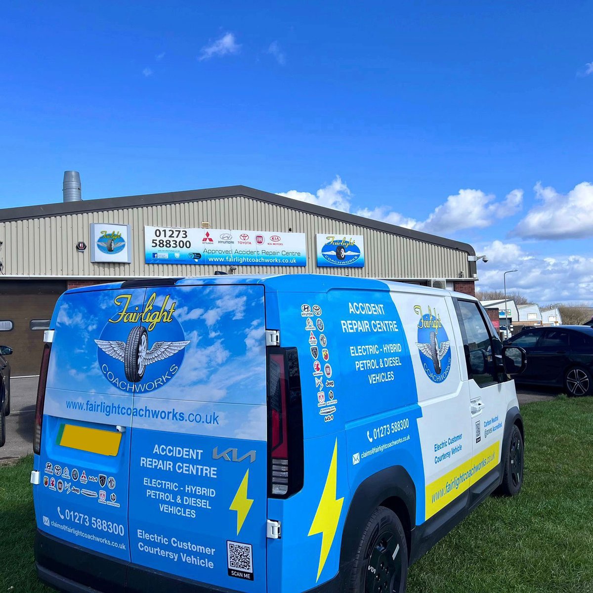 FairlightCwrks's tweet image. Our van has had a refresh! 🚐 New signage fitted ✔️ and we couldn’t be happier with how it turned out.
A clean, professional look that represents the Fairlight Coachworks brand when we’re out and about. 💙 💛

#FairlightCoachworks #Branding #VehicleSignage #Peacehaven