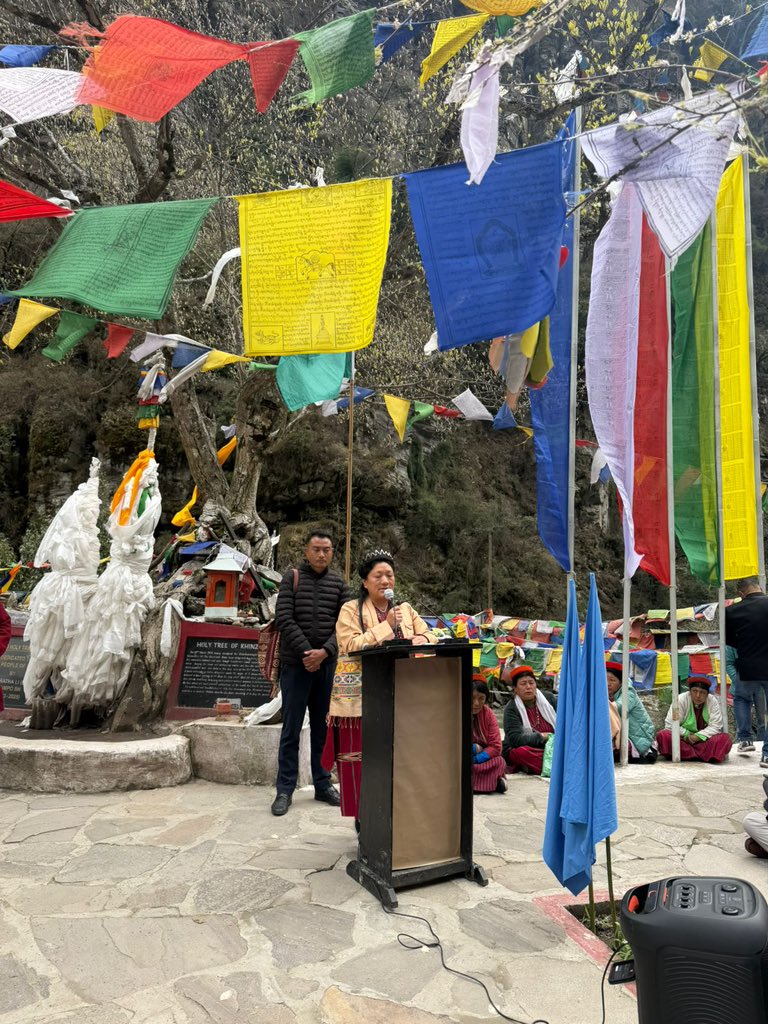 PemaKhanduBJP's tweet photo. Every year, from 31st March to 5th April, we organise the Freedom Trail from Kenzamani to Tawang, retracing the historic path of His Holiness the 14th Dalai Lama’s entry into India in 1959.

This sacred journey is more than a trek; it is a tribute to peace, compassion, resilience and the enduring human spirit. It reminds us of a defining moment in history and carries forward the timeless message of harmony and unity.

As we walk this path together, we reaffirm our commitment to the values of kindness and coexistence.

Let us honor the legacy.
Let us walk with purpose.
Let us keep the spirit alive.

#FreedomTrail2026 #Tawang #ArunachalPradesh #DalaiLama #WorldPeace #Compassion
