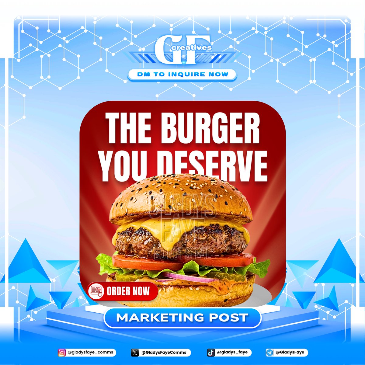 【 𝗣𝗼𝘀𝘁-𝗙𝗼𝗹𝗶𝗼 𝗛𝗶𝗴𝗵𝗹𝗶𝗴𝗵𝘁𝘀 】
◸ #samplesnifaye ◹ ── 瑞财

(🗣️) A refined marketing sample has been created, designed to strengthen brand presence, improve visual communication, and capture audience attention across digital platforms. 

❀: #commsbygladysfaye