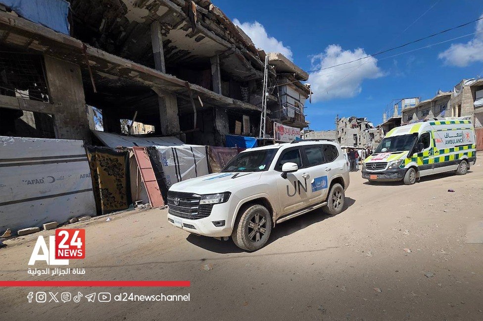 AL24Francais's tweet image. Le Croissant-Rouge palestinien transfère 49 blessés, dont des enfants, accompagnés de leurs familles , vers le poste-frontière de #Rafah afin de recevoir des soins à l’étranger.