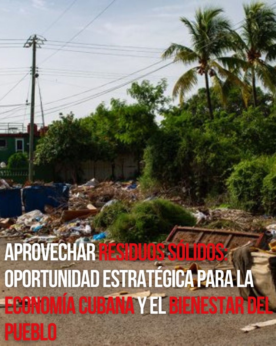 cubadebatecu's tweet photo. ♻️En Cuba, la basura se ha vuelto parte del paisaje en algunos lugares. Está en las esquinas, en los barrios, en la vida cotidiana. Pero la pregunta no es solo por qué hay basura… sino qué estamos perdiendo cada vez que la dejamos ahí.

🔗https://t.co/43WLvPcOqj https://t.co/2tgyLfGEZM