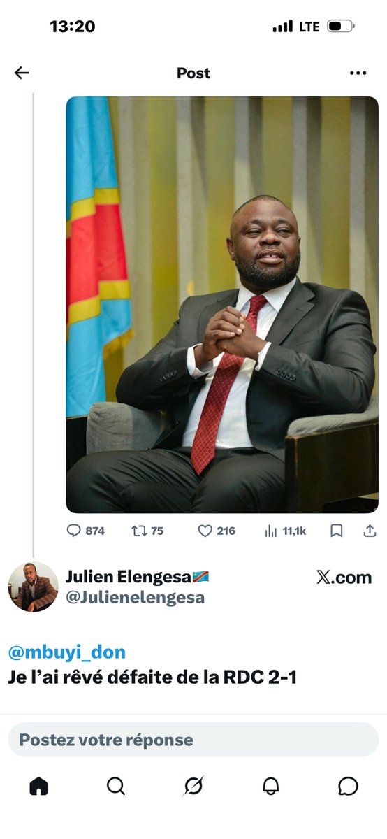 Julien Elengesa🇨🇩 tweet media