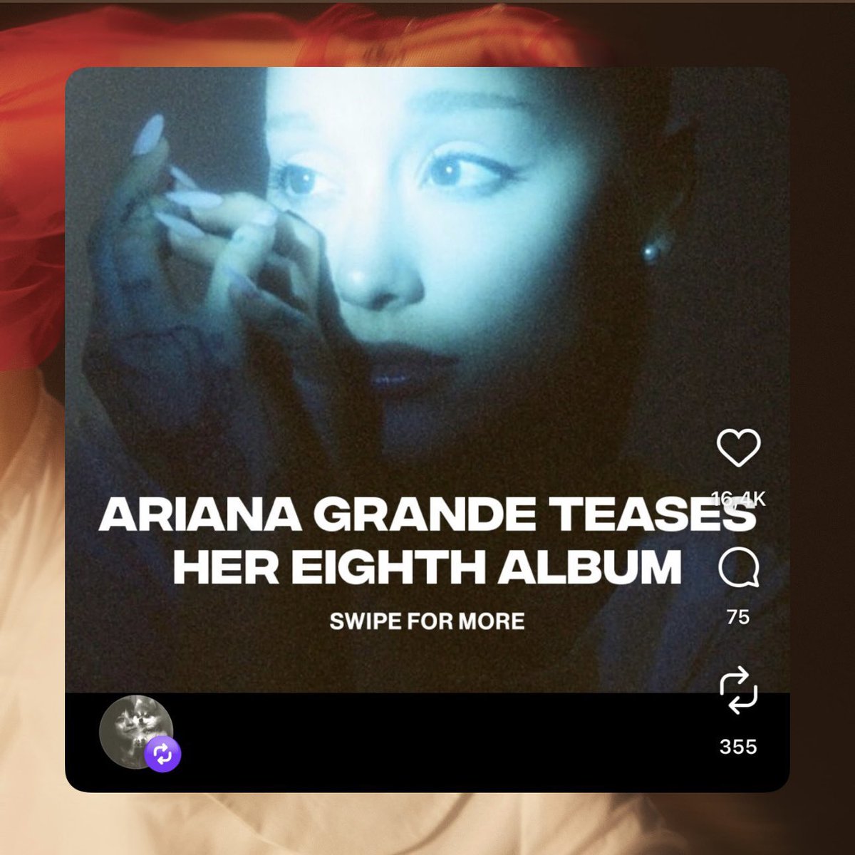 Ariana Grande Arabia tweet media