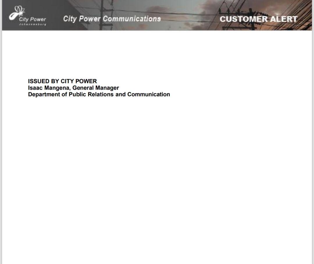 @CityPowerJhb tweet media