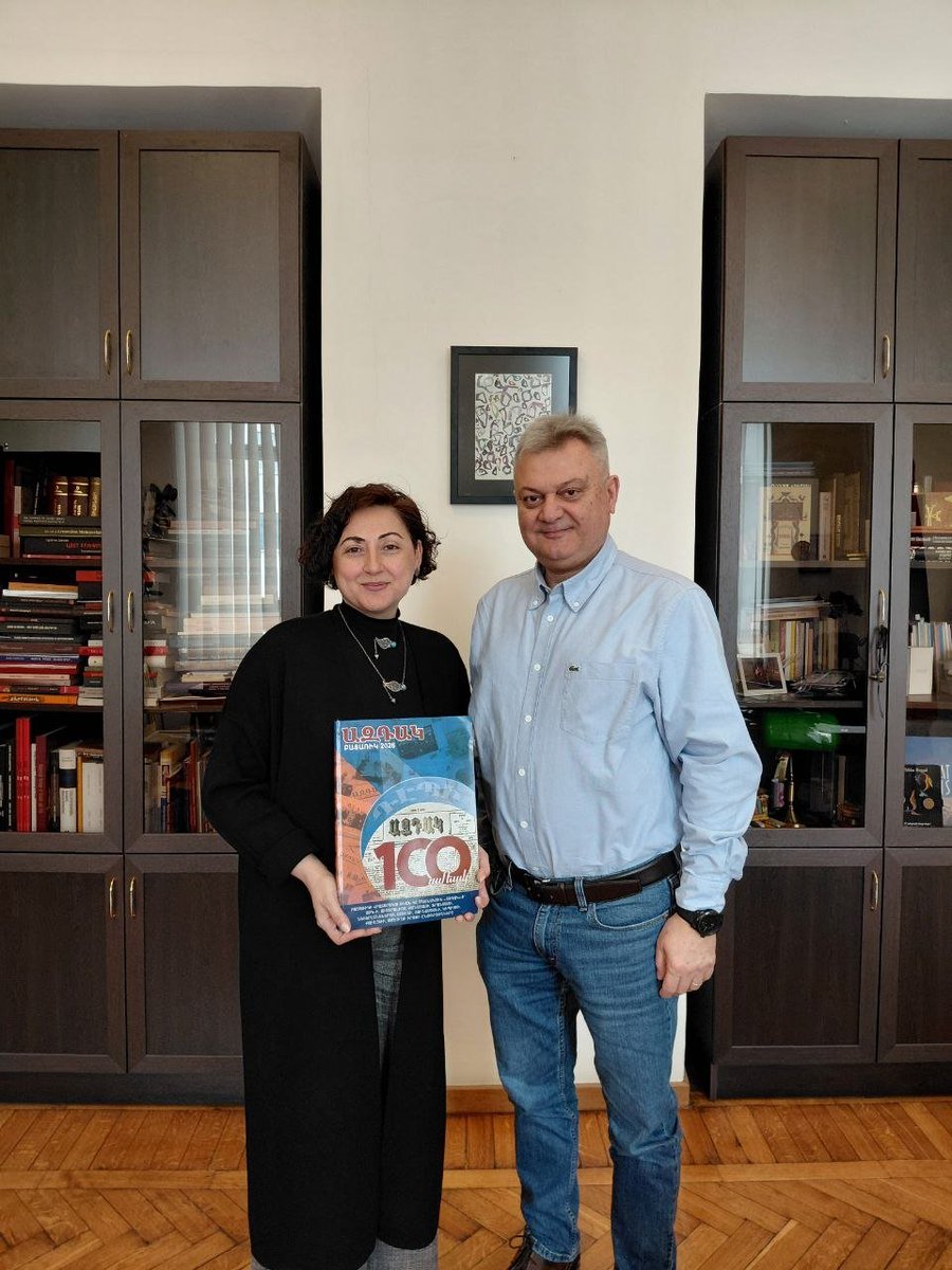 Հայաստանի ազգային գրադարան tweet media