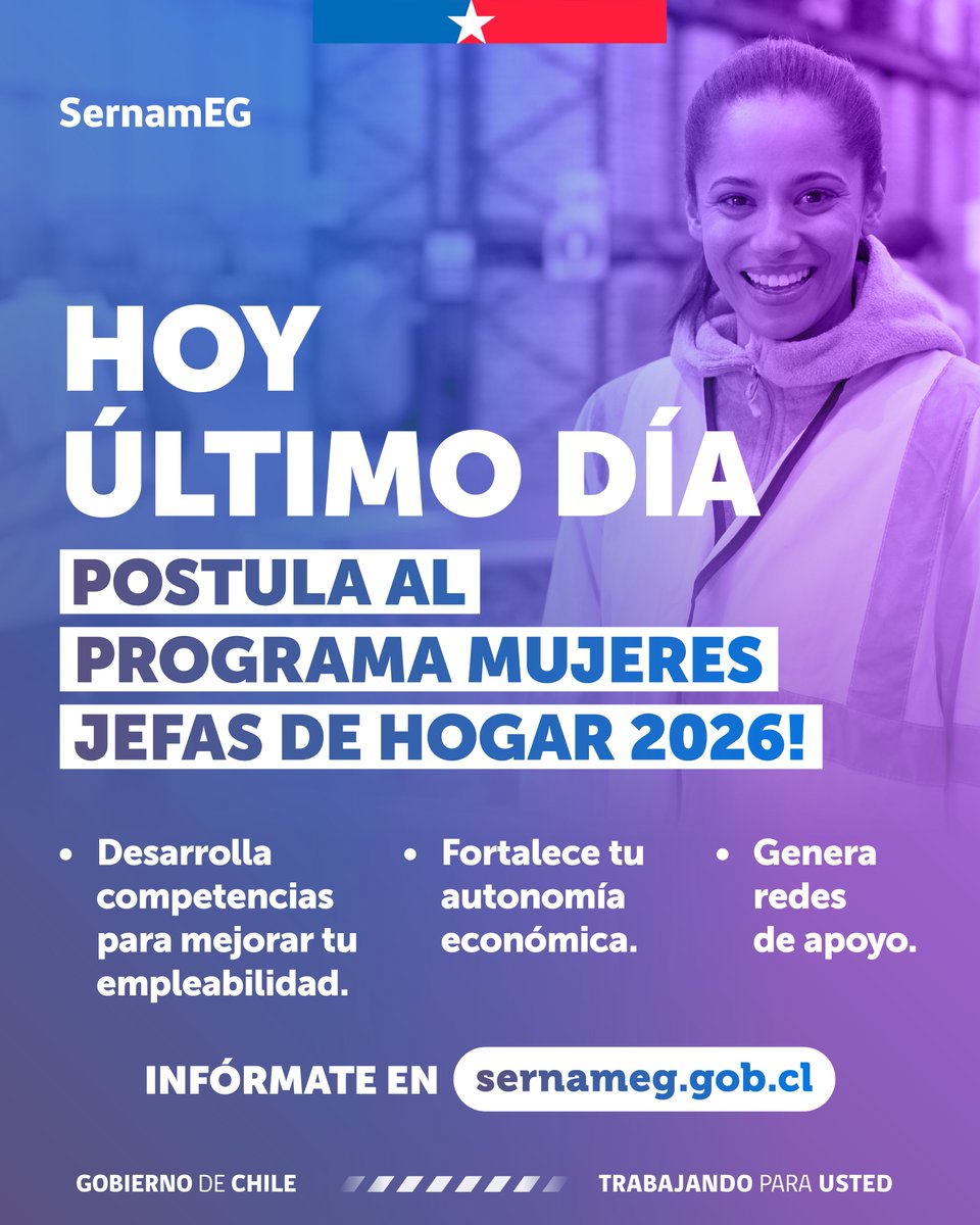 SernamEG Chile tweet media