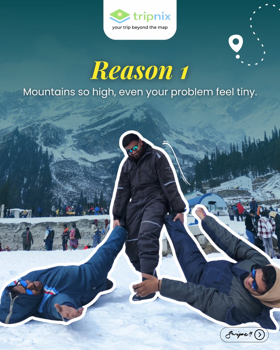 tripnixholidays's tweet image. Winter in Kashmir: where the mountains are high and the stress is zero. ❄️☕
From snowy roads to heart-warming chai, our recent batch lived the ultimate Himalayan dream. Don’t miss out on the magic in 2026!

#Kashmir #WinterTravel #TripnixHolidays #MountainVibes #Travel2026