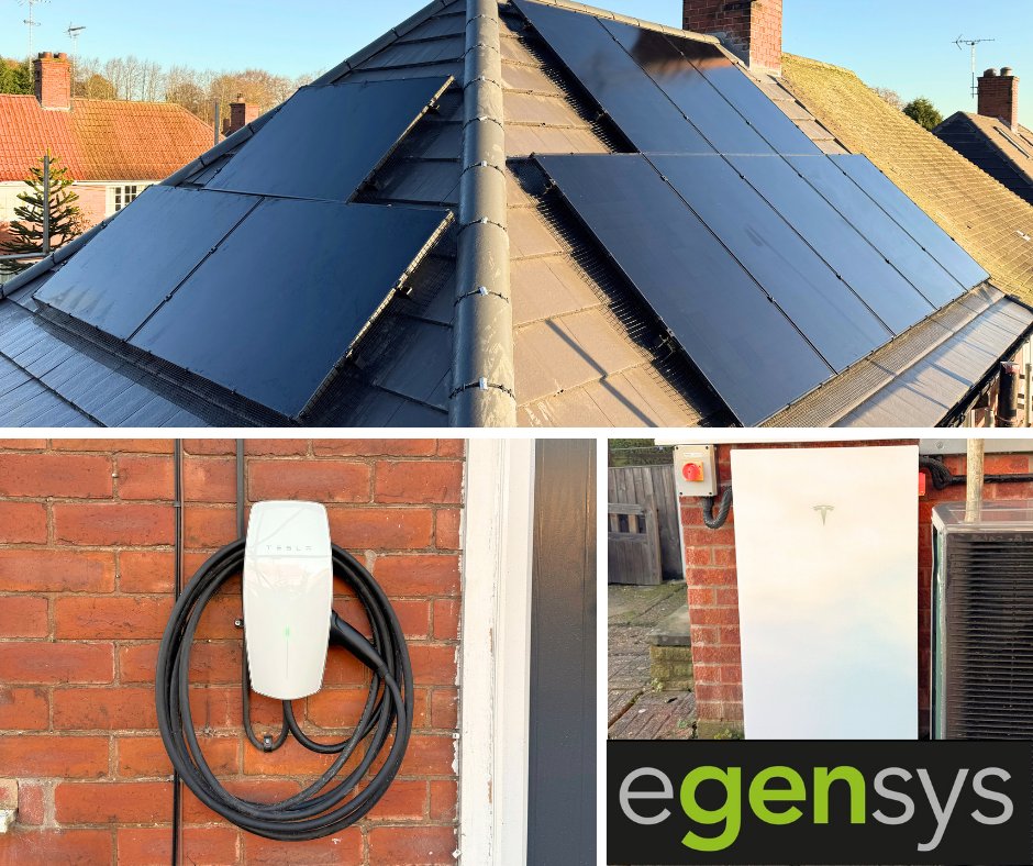 egensys's tweet image. Egensys is proud to have been selected by Tesla for their lucky competition winner’s installation, as part of their “Live on Sunshine” campaign ☀️
#SolarBattery #EnergyStorage #RenewableEnergy #SolarPower #HeatPump #EnergyEfficiency #Egensys #SustainableLiving #Tesla