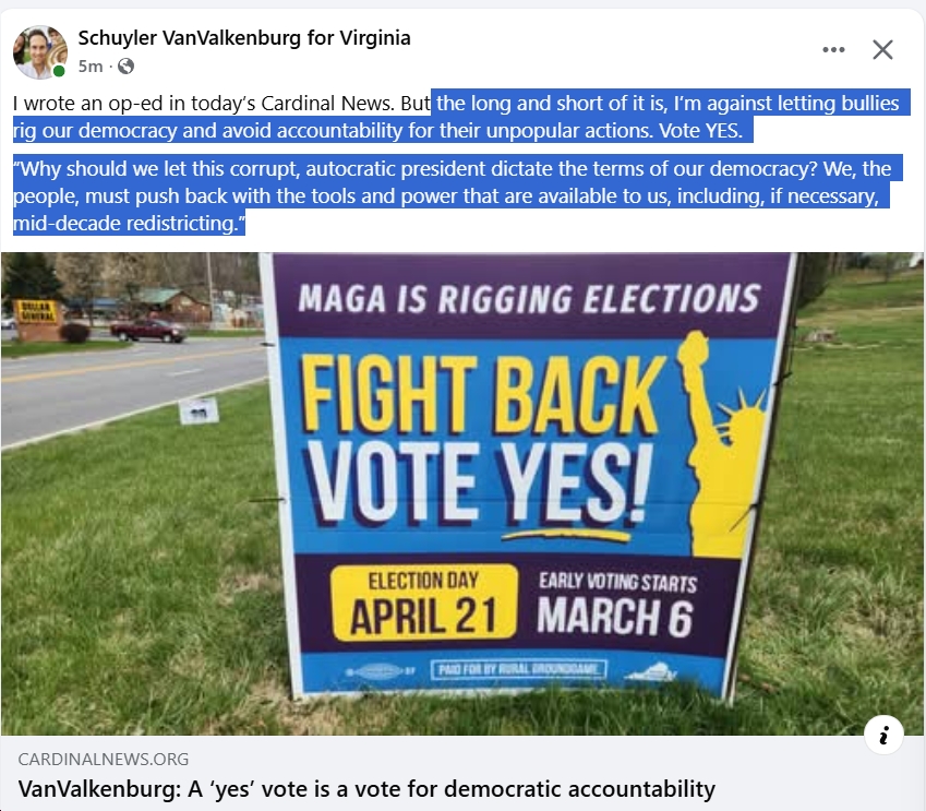 Blue Virginia tweet media