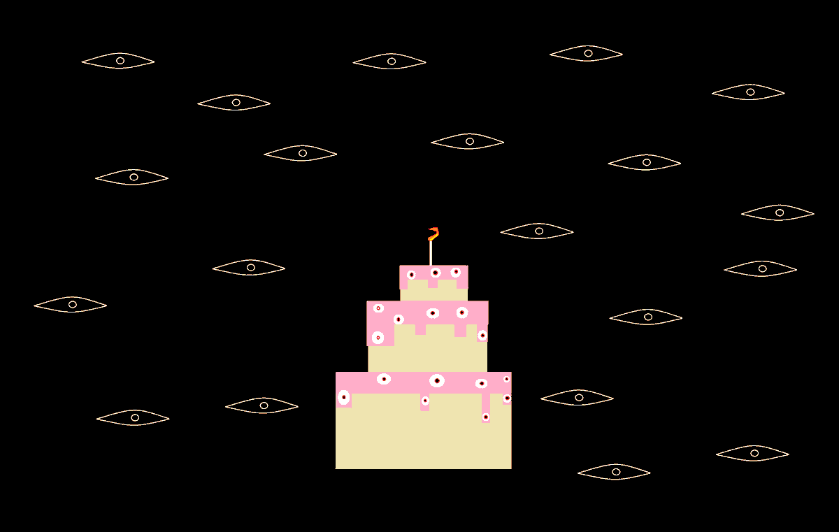 Yaedoz's tweet photo. THE CAKE IS A LIE https://t.co/UnIJiqfpCG