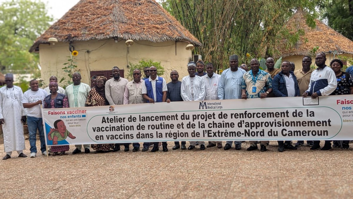 VillageReachAfr's tweet image. Au #Cameroun, @VillageReach appuie l'atelier de cocréation et d'alignement dans le cadre du projet de renforcement de la #RI à travers une chaîne d'approvisionnement optimisée dans la Région d'extrême Nord.